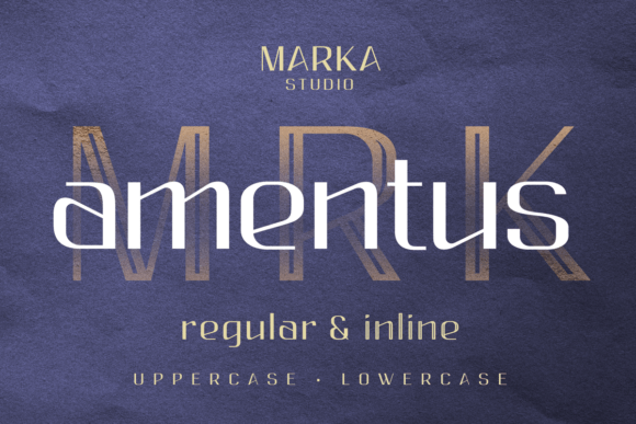 Amentus: The Modern Typeface for Brand Clarity