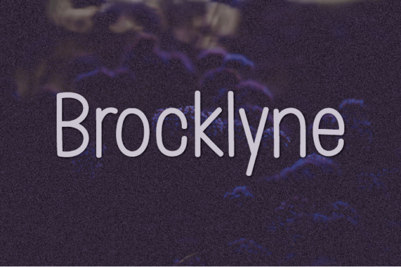 Brocklyne: A Neat Sans Serif Typeface for Modern Brands