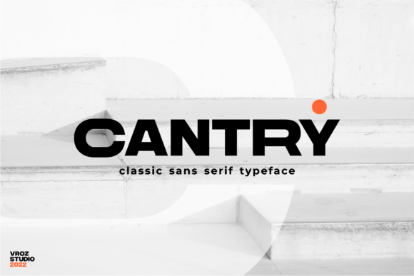 Cantry Font: Bold Sans Serif for Campaigns