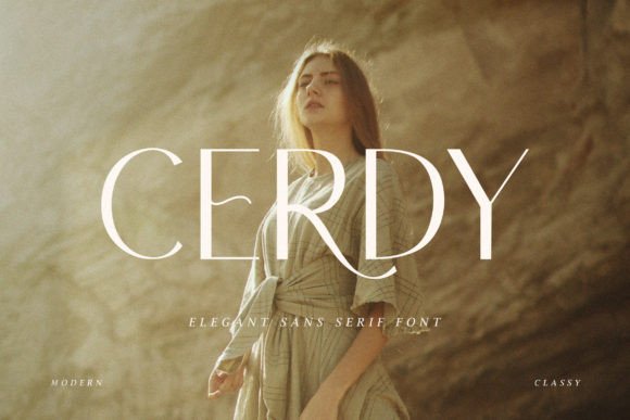 Cerdy: The Modern Sans Serif Font for Branding