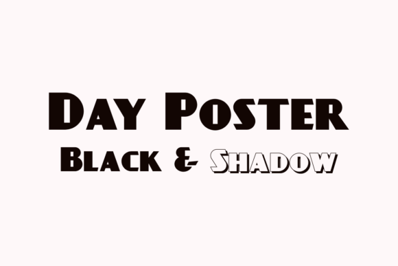 Day Poster Font Review for Makers