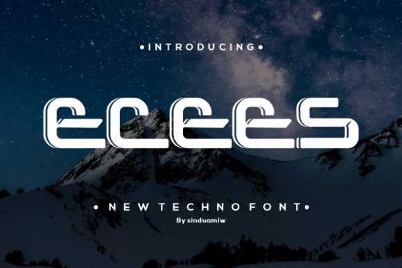 Ecees Font Review: A Bold Sans Serif for Modern Design