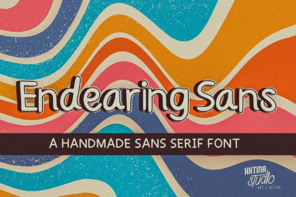 Endearing Sans: A Joyful Typeface for Modern Editors