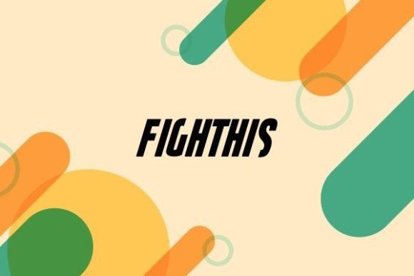 Fighthis Font: Warm Branding for Small Business