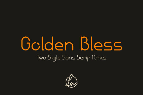 Golden Bless: A Modern Sans Serif Typeface for Web Design