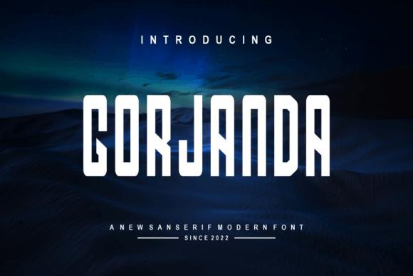 Gorjanda Font Review for Makers and Designers