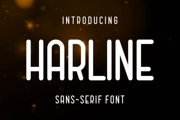 Harline: A Unique Sans Serif Font for Branding