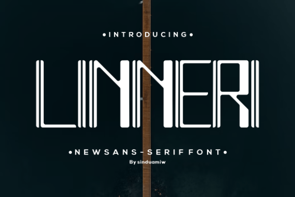 Linneri: A Modern Sans Serif Font for Bold Branding
