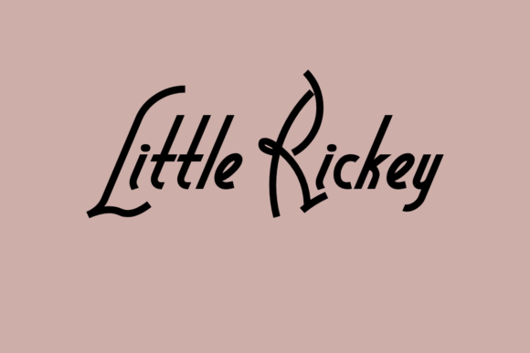 Little Rickey Font: A Quirky Vintage Sans for Modern Design