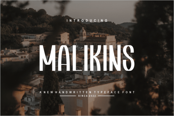 Malikins Typeface: Elegant Sans Serif for Branding