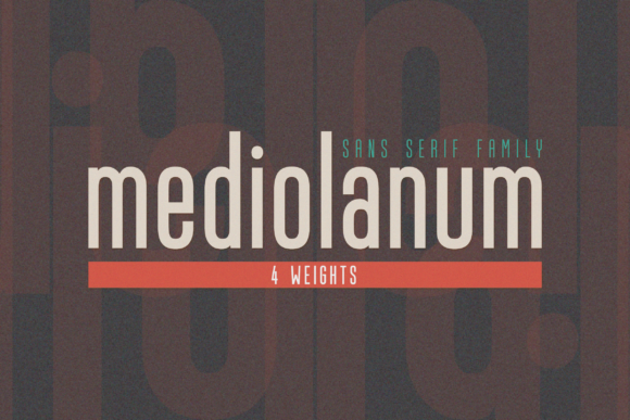 Mediolanum Font for Strong Brand Identity