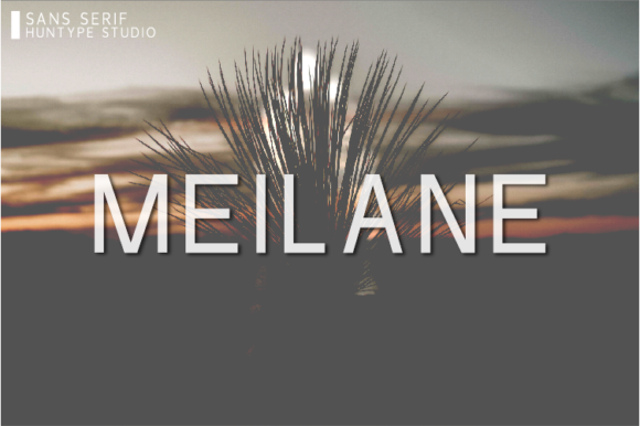 Meilane: A Thin Sans Serif Font for Editorial Design