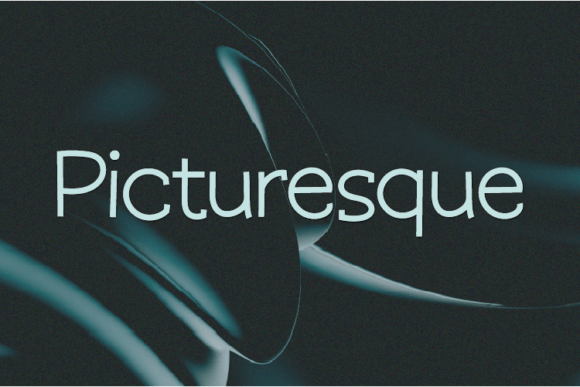 Picturesque: A Natural Sans Serif Font for Makers