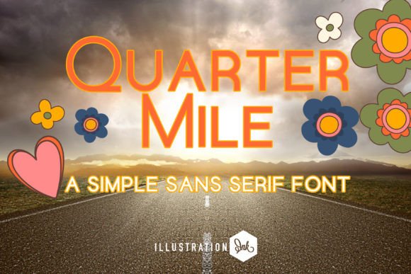Quarter Mile Typeface for Polished Branding