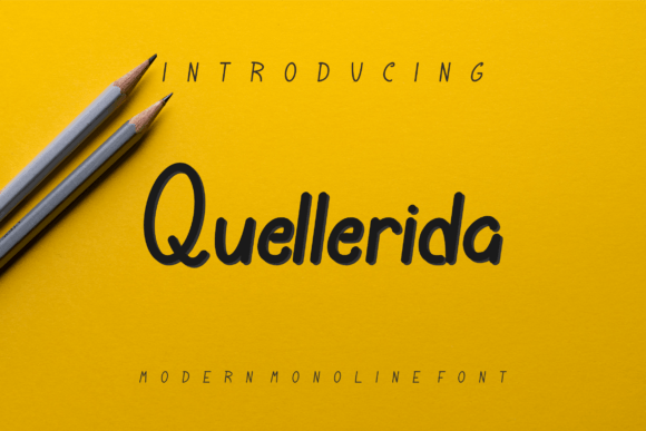 Quellerida: Bold Sans Serif Font for Campaigns