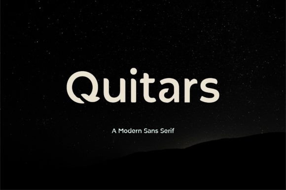 Quitars Font: A Modern Sans Serif for Bold Branding