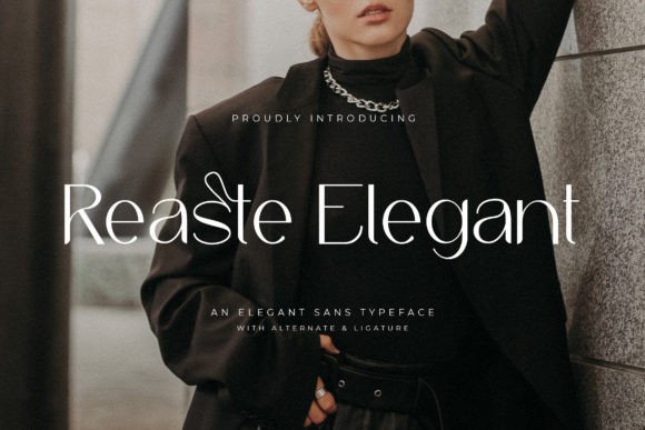 Reaste Elegant: The Modern Typeface for Clear Campaigns