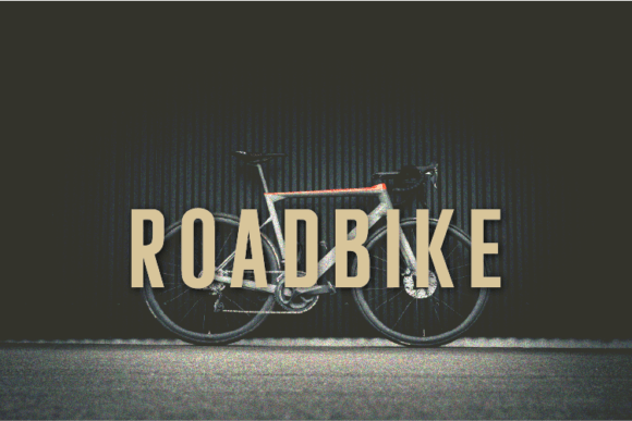 Roadbike: A Clean All-Caps Typeface for Modern Editorial Design