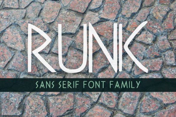 Runic Typeface for Modern Web Design