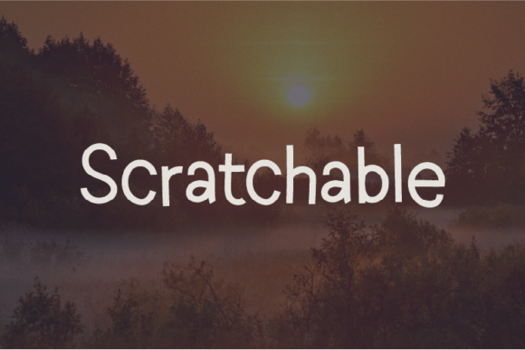 Scratchable Font Review for Makers