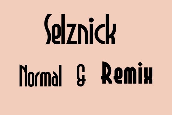 Selznick Font: Bold Branding for Small Business