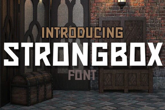 Strongbox Typeface for Modern Editorial Design