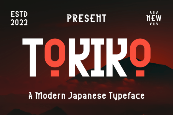 Tokiko: A Bold Sans Serif Font for Crafters