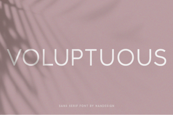 Voluptuous Font: A Maker’s Guide to Bold Sans Serif Design